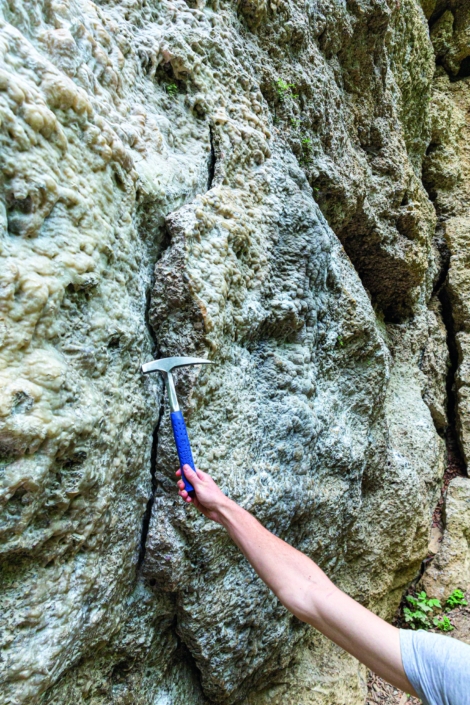 Exkursion Baierbrunn: Geologische Orgeln