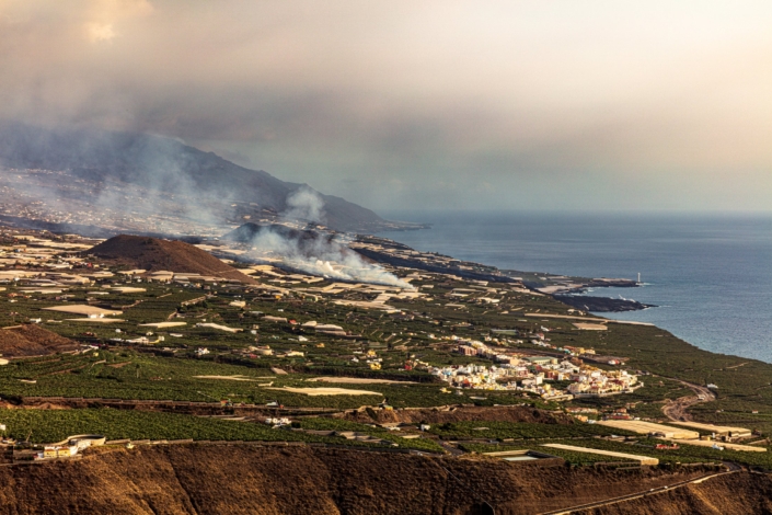 Exkursion Kanaren: Aschewolke Aridane Tal Exkursion Kanaren: Aschewolke Aridane Tal