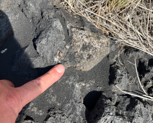 Exkursion Kanaren: Xenolith Barranco de la Lava