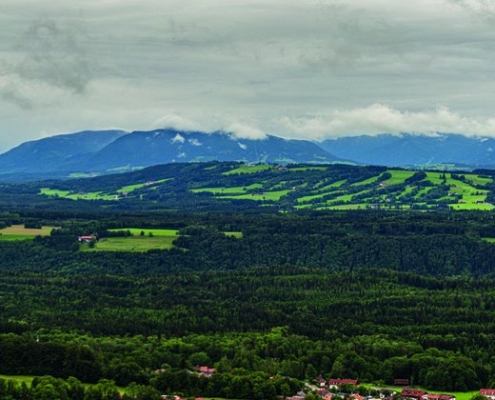 Exkursion Peißenberg: Aussicht Hoher Peißenberg