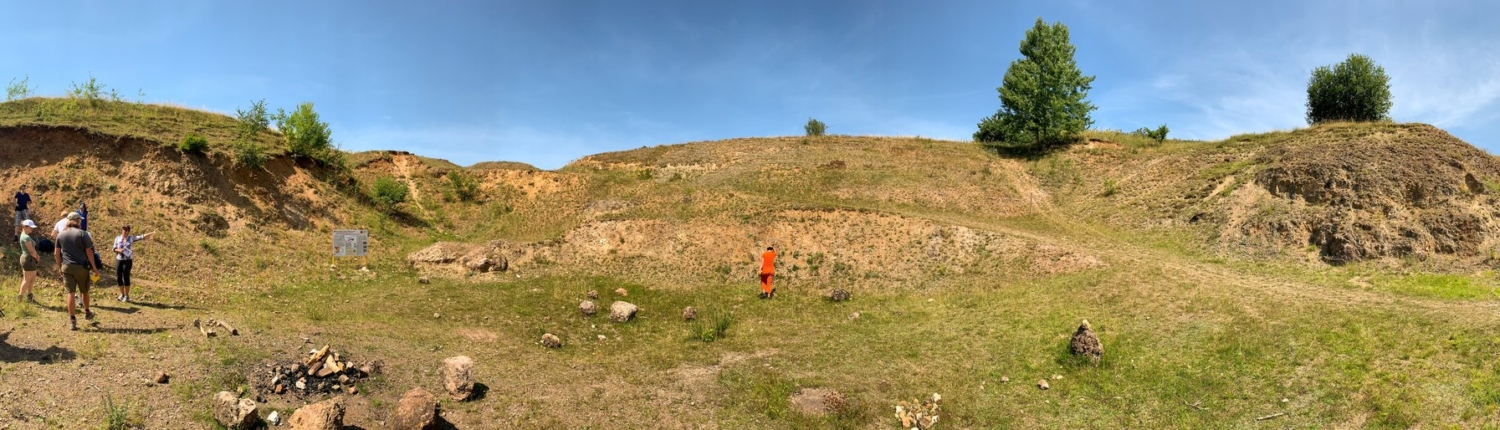 Exkursion Nördlinger Ries: Langenmühle Aufschluss