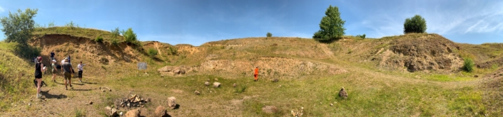 Exkursion Nördlinger Ries: Langenmühle Aufschluss