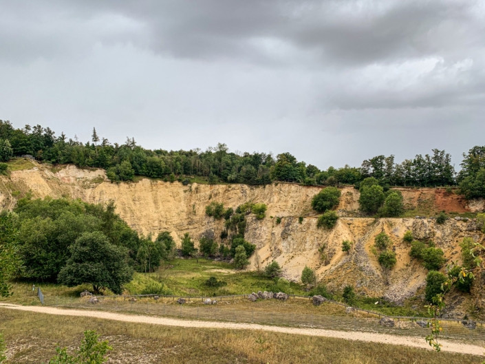 Exkursion Nördlinger Ries: Steinbruch Geopark Lindle