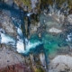 Exkursion Ammerschlucht Scheibum: Durchbruch Scheibum von oben (Drohnenaufnahme)