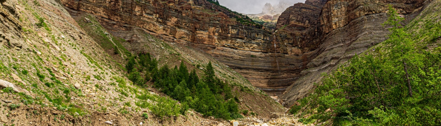 Exkursion Südtirol: Bletterbach Talschluss Exkursion Südtirol: Bletterbach Talschluss